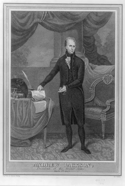 Andrew Jackson, President of the United States, March 4th 1829