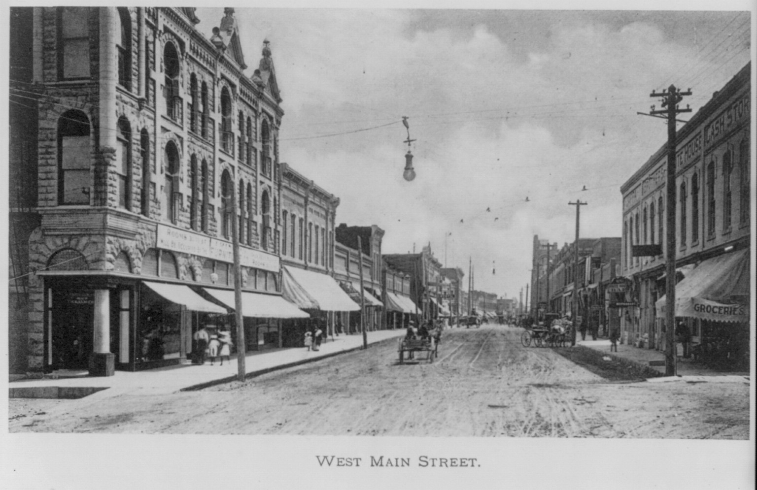 [Trinidad, Colorado]: West Main Street, 1907 June. — historic print