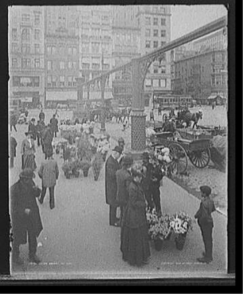 Union Square, New York, c1905. — historic photograph
