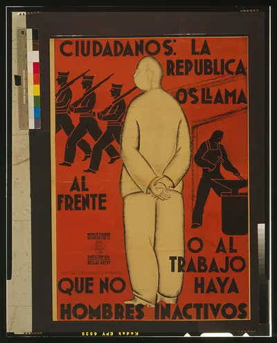 Ciudadanos: la Republica os llama al frente o al trabajo que no haya hombres inactivos