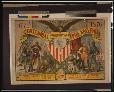 Centennial commemoration at Philadelphia July 4 1776-1876