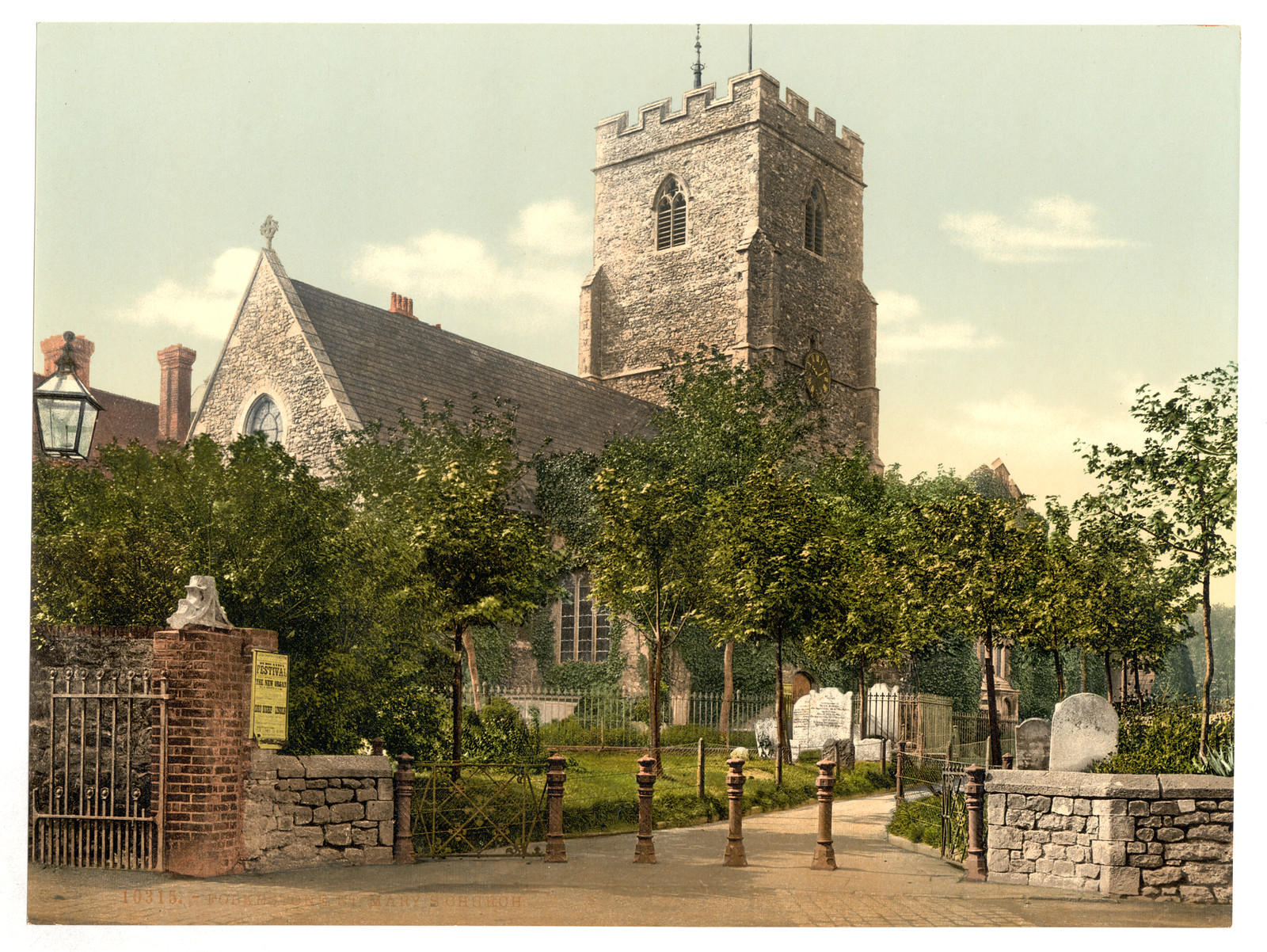 St. Marys Church Folkestone England, [between ca. 1890 and ca. 1900]. — historic print