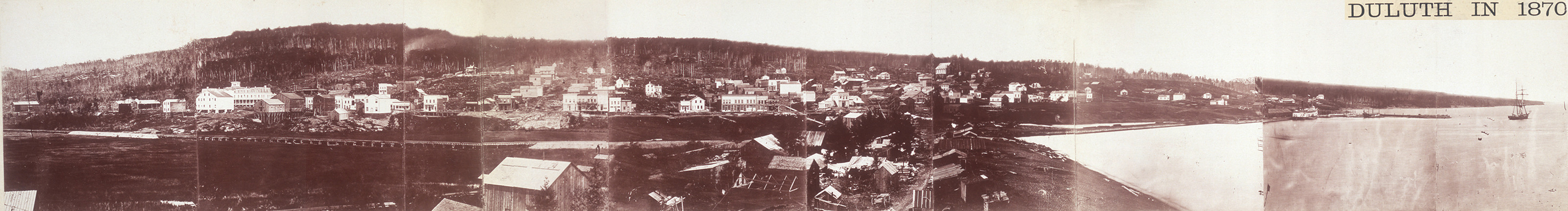 Duluth in, Minnesota, 1870, 1870 — historic image