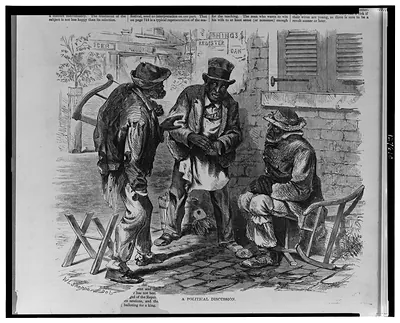 A political discussion / W.L. Sheppard, del.