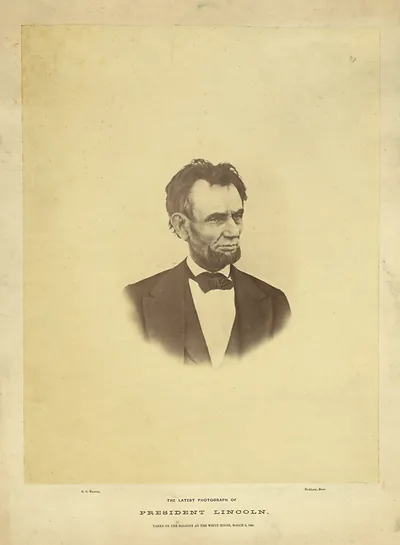 The Latest Photograph of President Lincoln