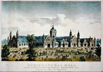 Agricultural Hall: Grand United States Centennial Exhibition, 1876