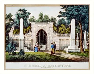 The tomb of Washington: Mount Vernon, Va.