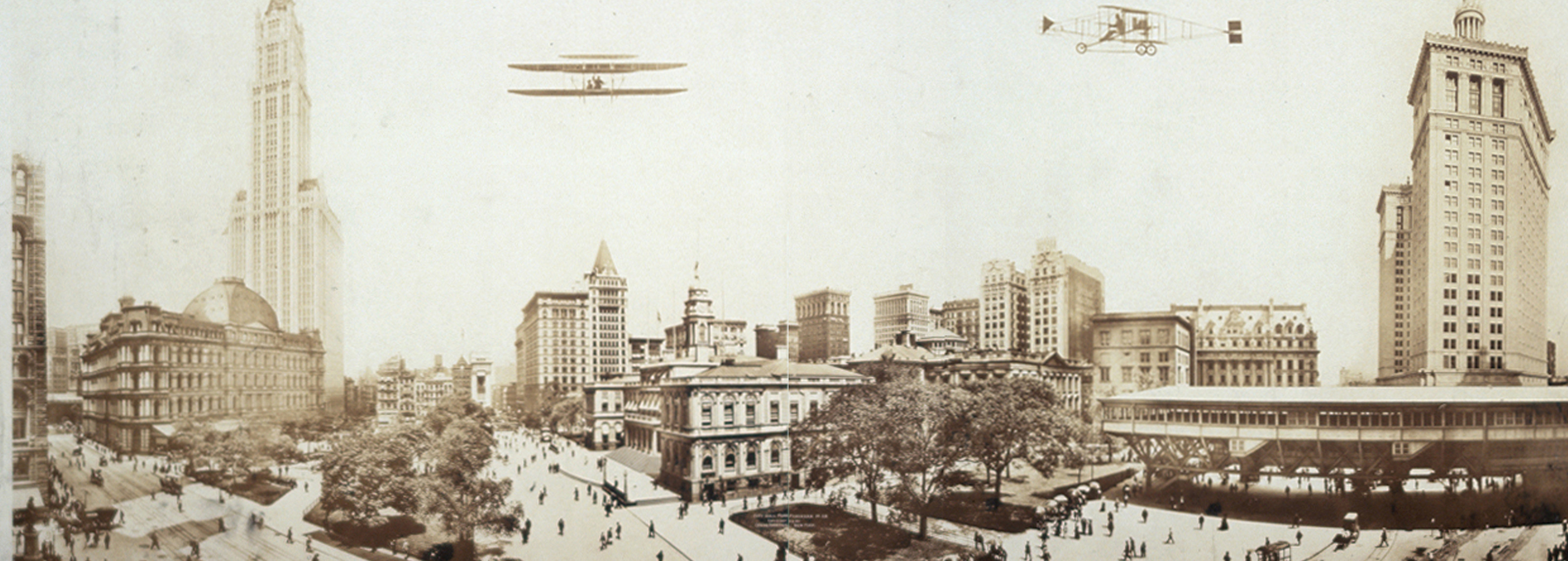 City Hall Park New York, 1913, 1913 — historic image