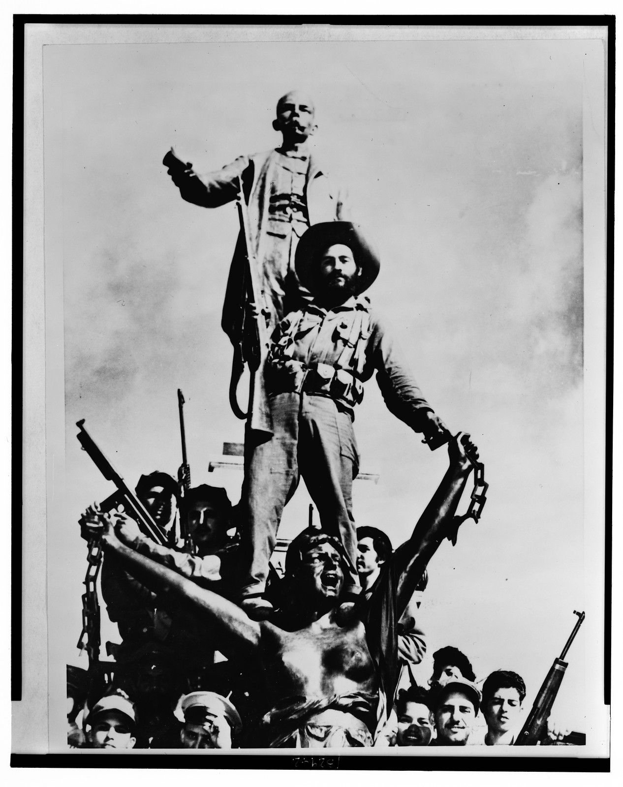Cuba in throes of new revolution, 1959 Feb. — historic photograph