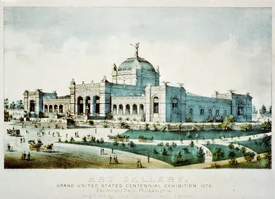 Art Gallery: Grand United States Centennial exhibition 1876 - Fairmount Park, Philadelphia