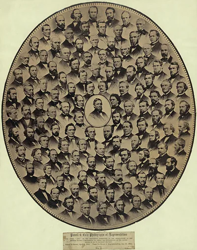 Powell & Co's Photographs of Representatives Who Voted Aye