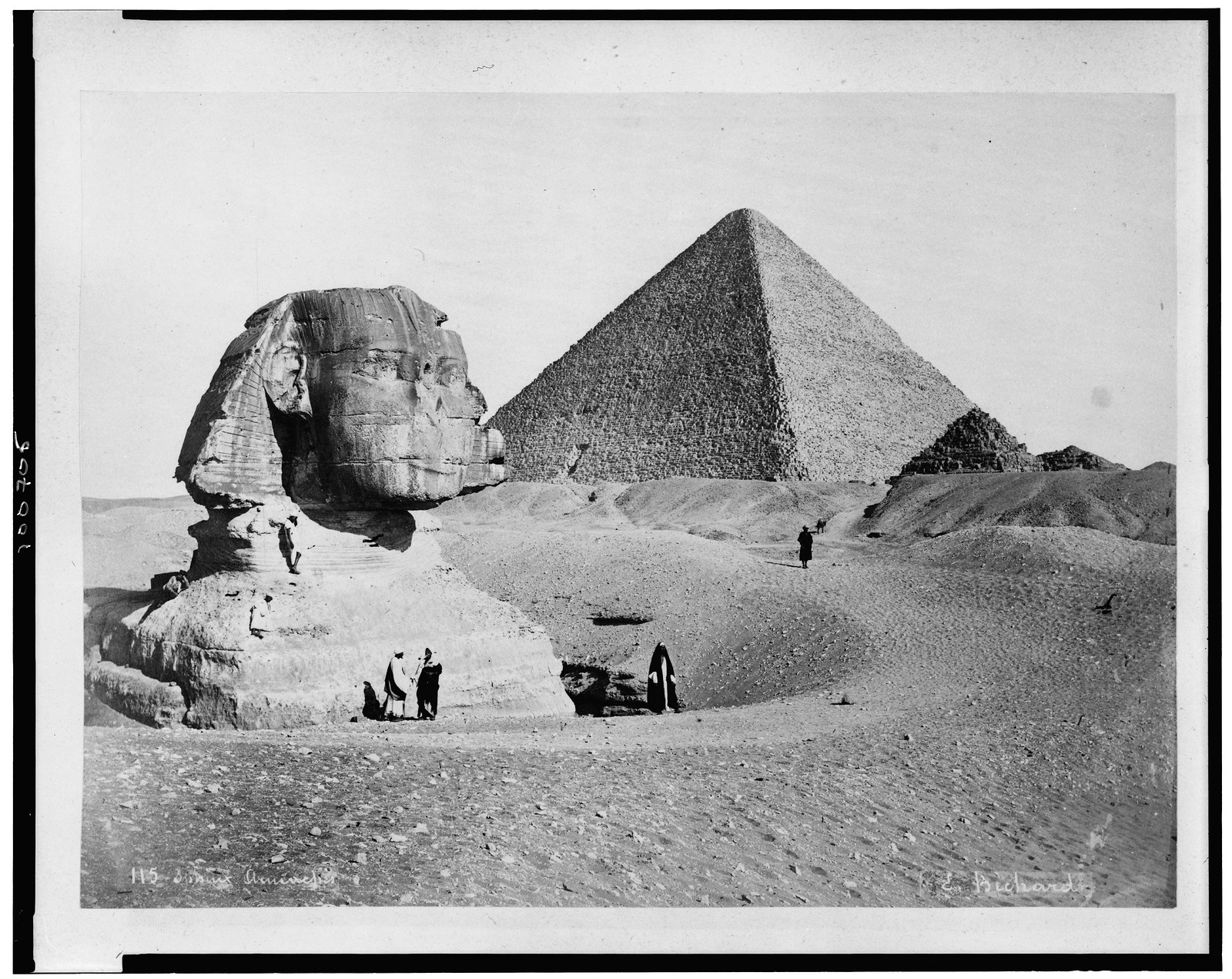 Sphinx [...] / E. Bechard., 1877 — historic photograph