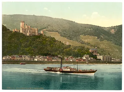 Stolzenfels Castle and Chapel the Rhine Germany