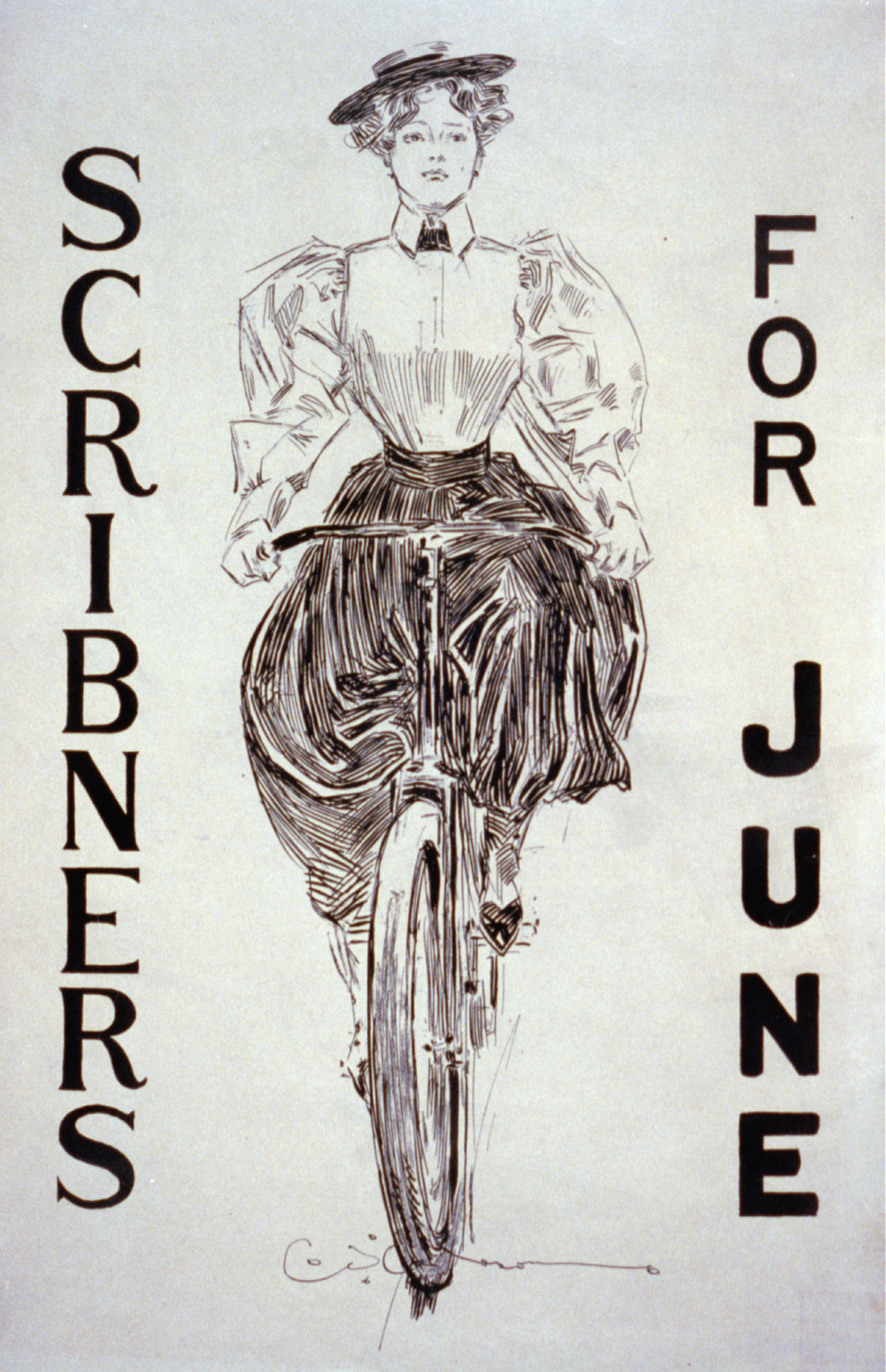 Scribner's for June, 1895 — vintage poster