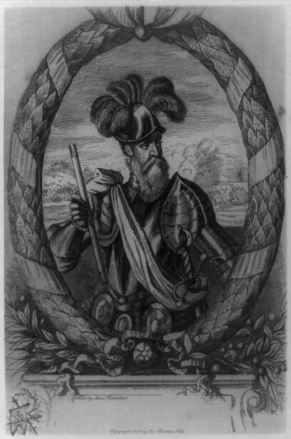 Francisco Pizarro, 1470?-1541, c1902. — historic print