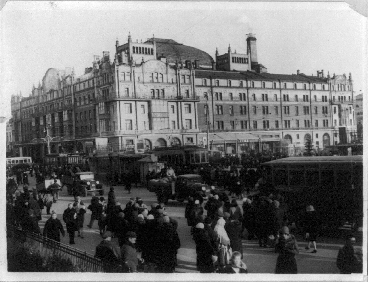 Hotel Metropol Moscow USSR — historic image