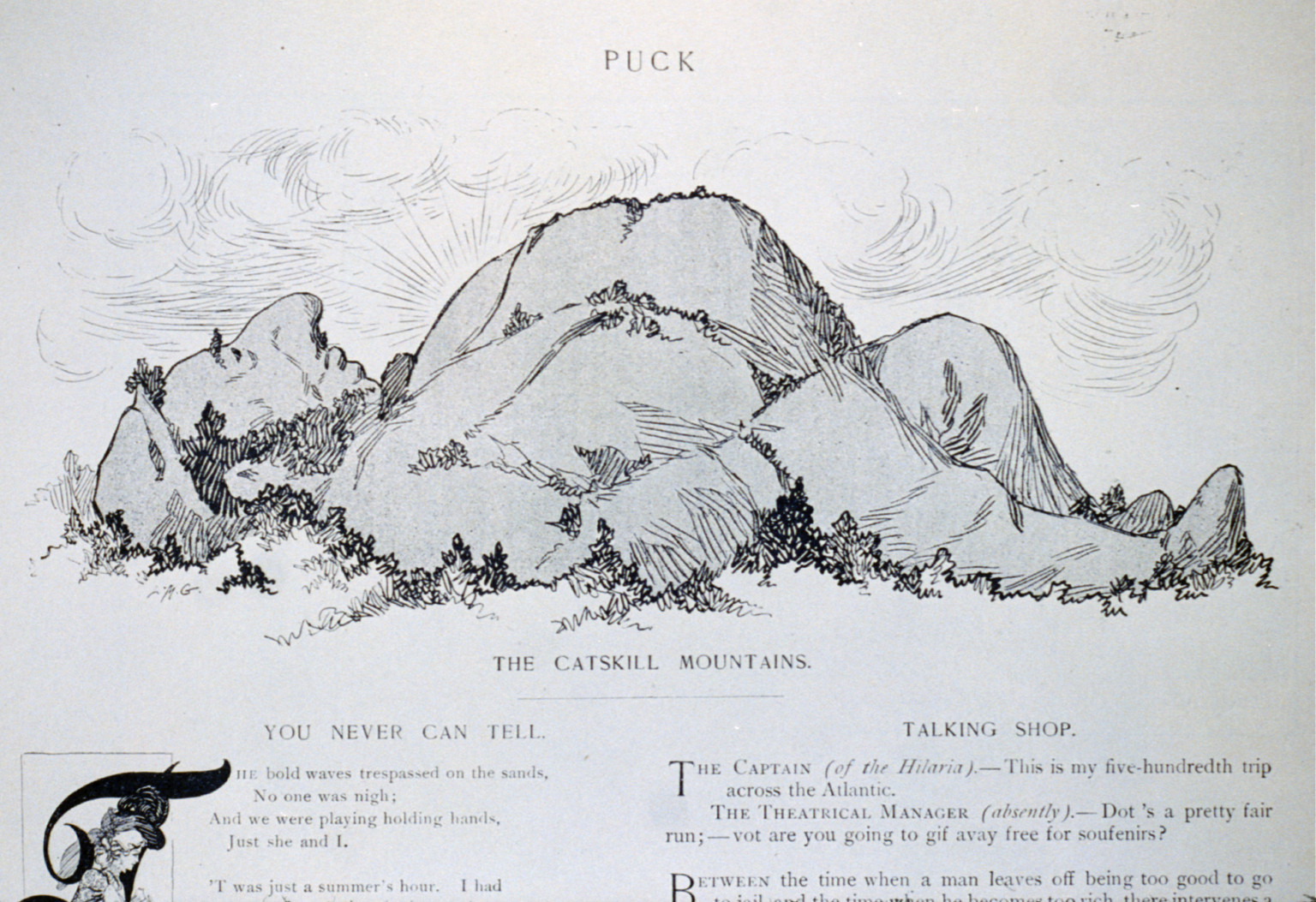 The Catskill Mountains, c1906. — historic print