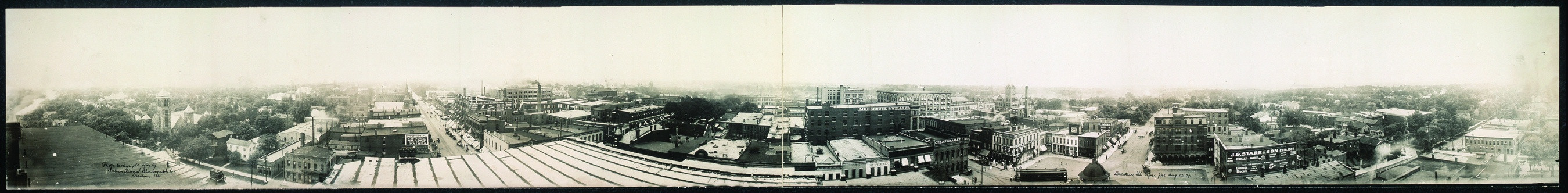Decatur, Ill before fire, Aug 22, 09, Illinois, 1909 — historic image