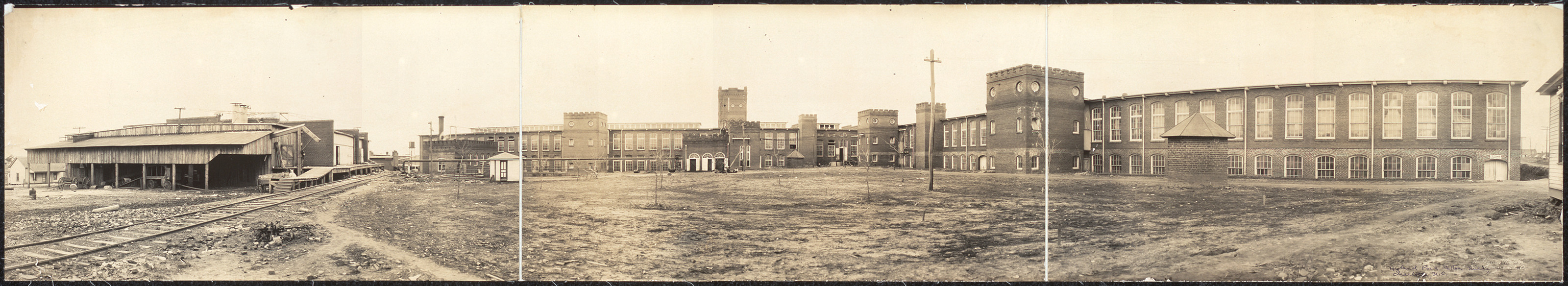 Hyland Park Cotton Mills, Charlotte, North Carolina, 1909, 1909 — historic image