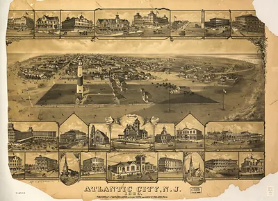 Atlantic City, New Jersey, 1880