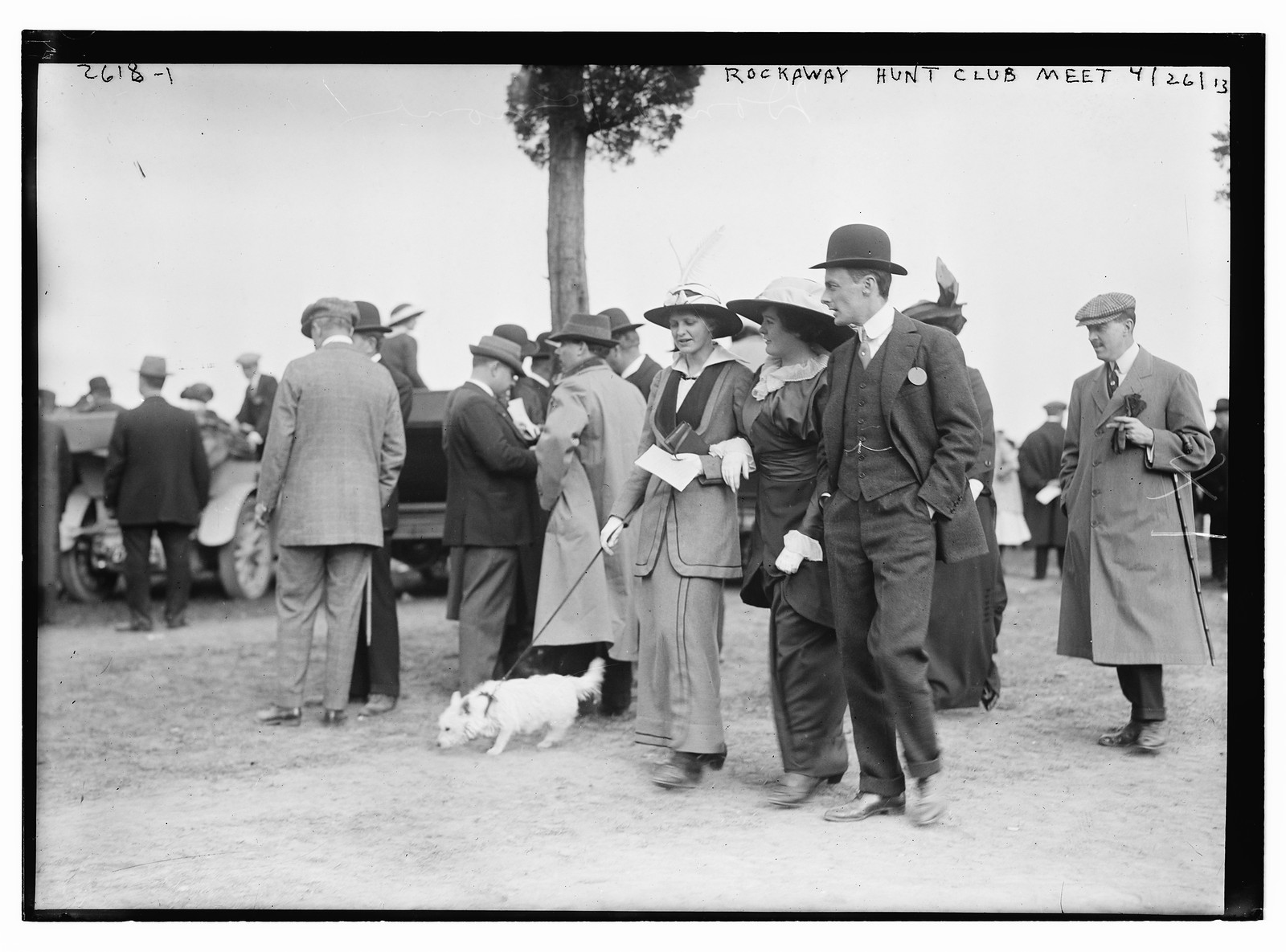Rockaway hunt club meet, n/a — historic photograph