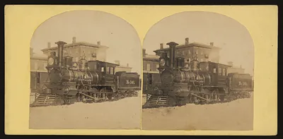 Locomotive no.146 Gill & Grier patent smoke consumes(?) Penna R.R.