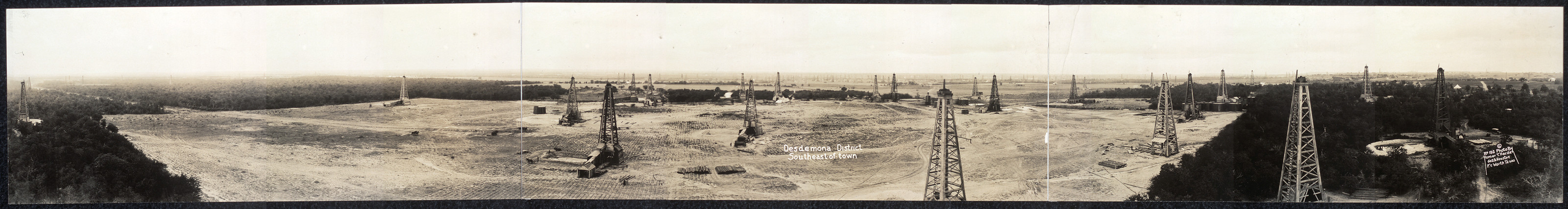 Desdemona district, southeast of town, Texas, 1919, 1919 — historic image