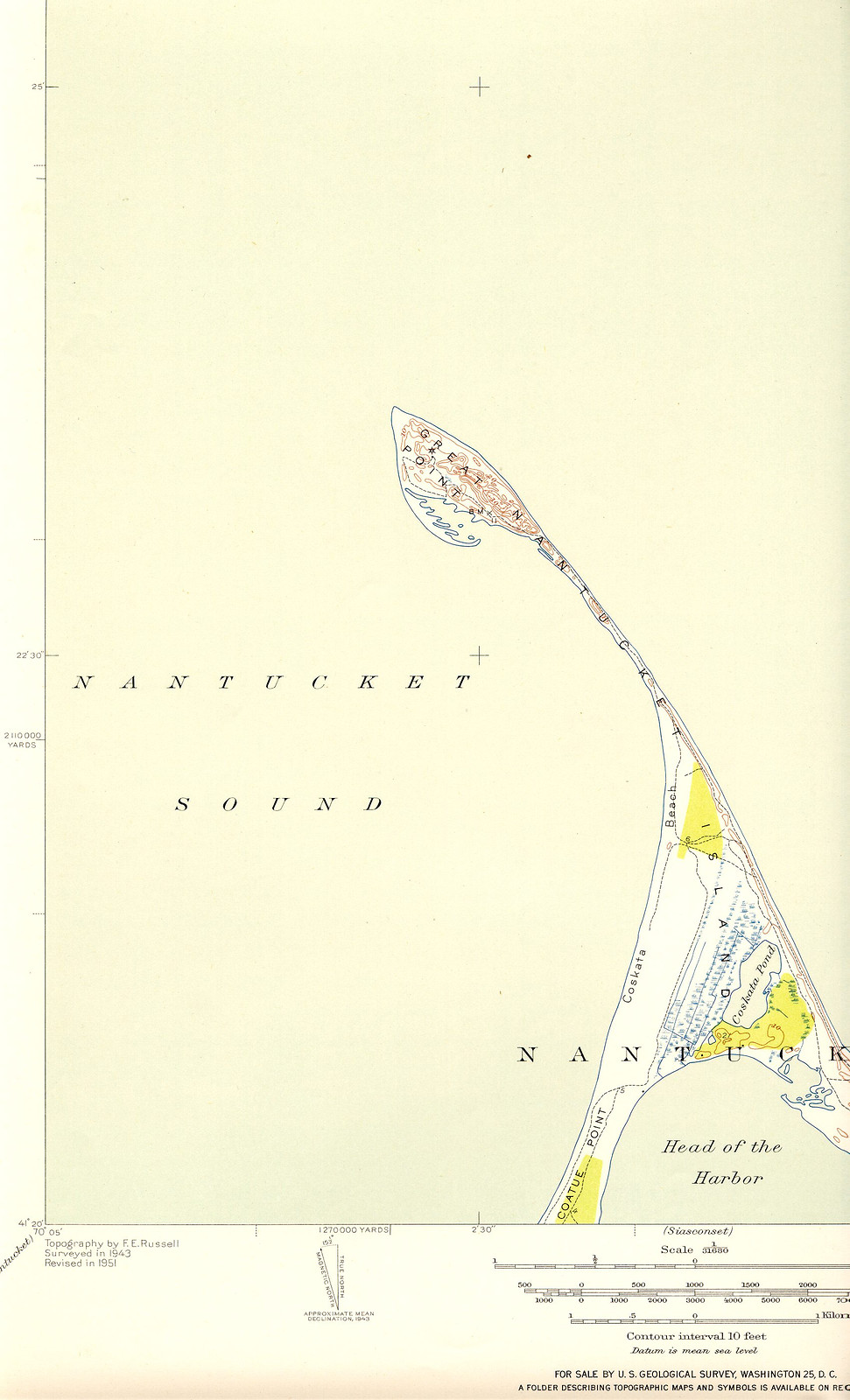 grpt 51 sw, Massachusetts — antique map