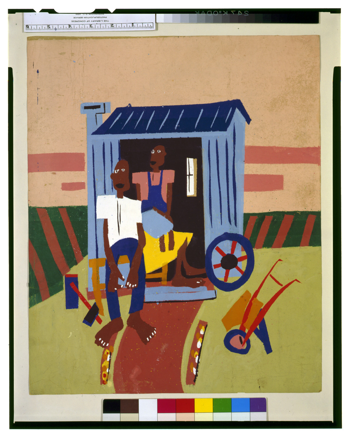 Deep South / William H. Johnson., [between 1939 and 1947] — historic print