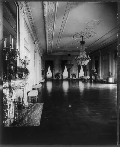 D.C., Washington. White House. Interior. 1910. East Room