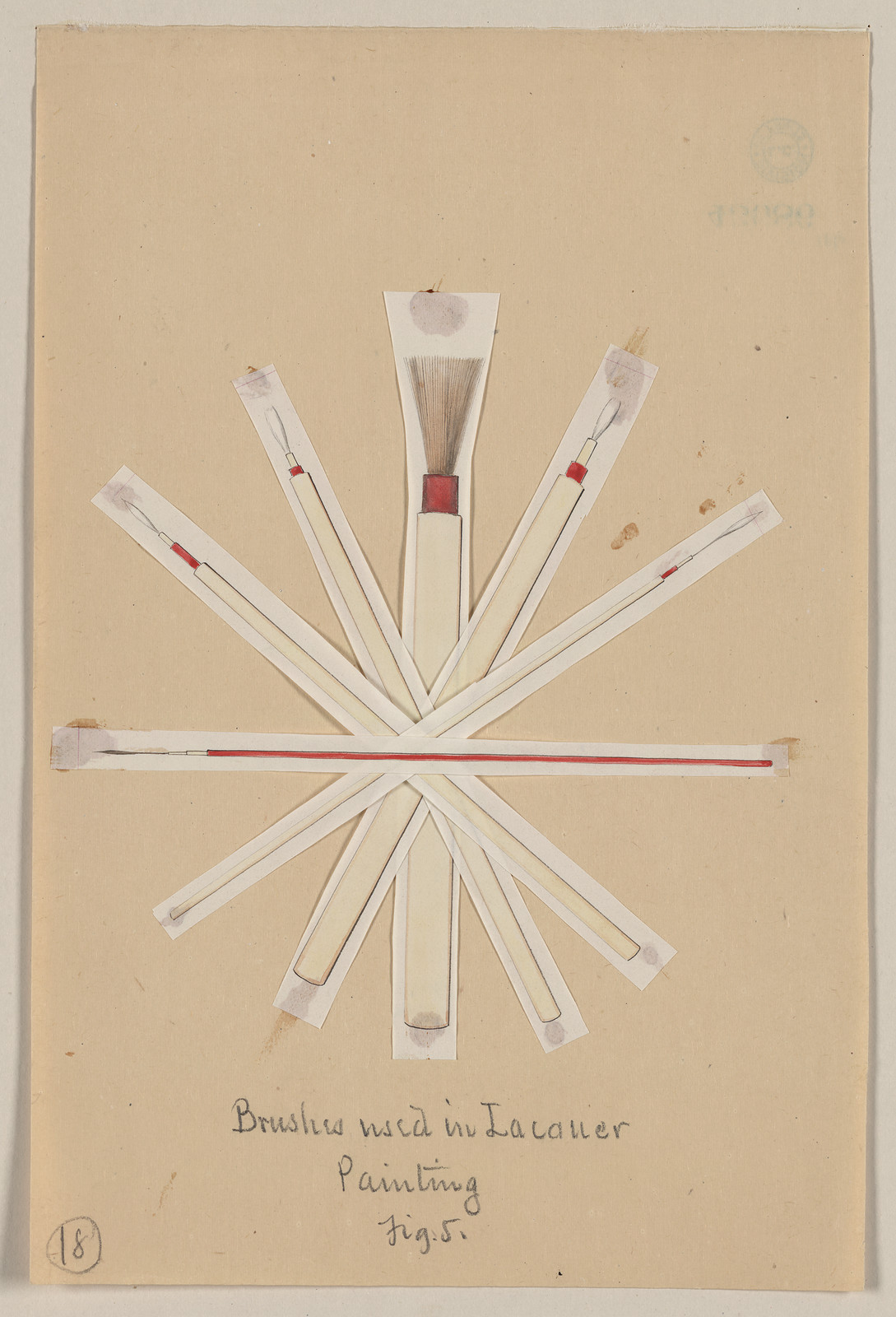[Japanese drawing], 1750 — historic drawing