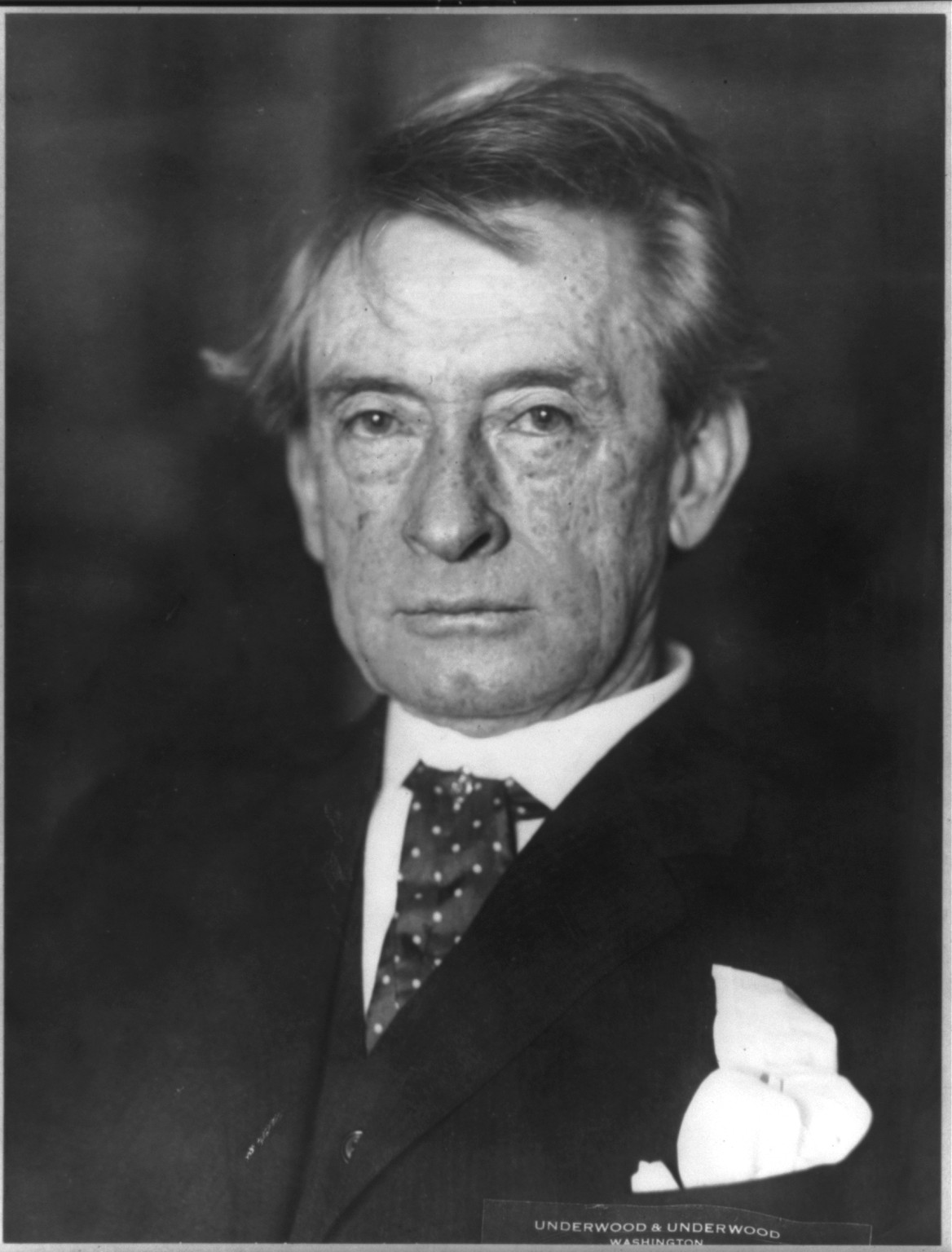 [Thomas Edward Watson, 1856-1922, bust portrait] — historic photograph