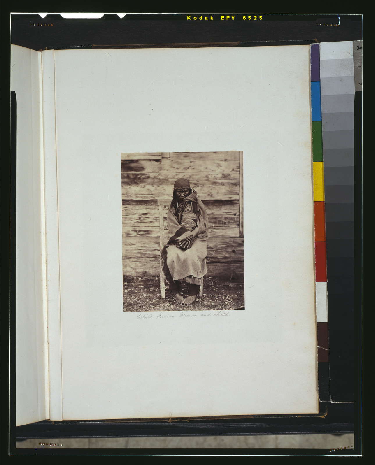 Colville Indian woman and child, [1861] — historic photograph