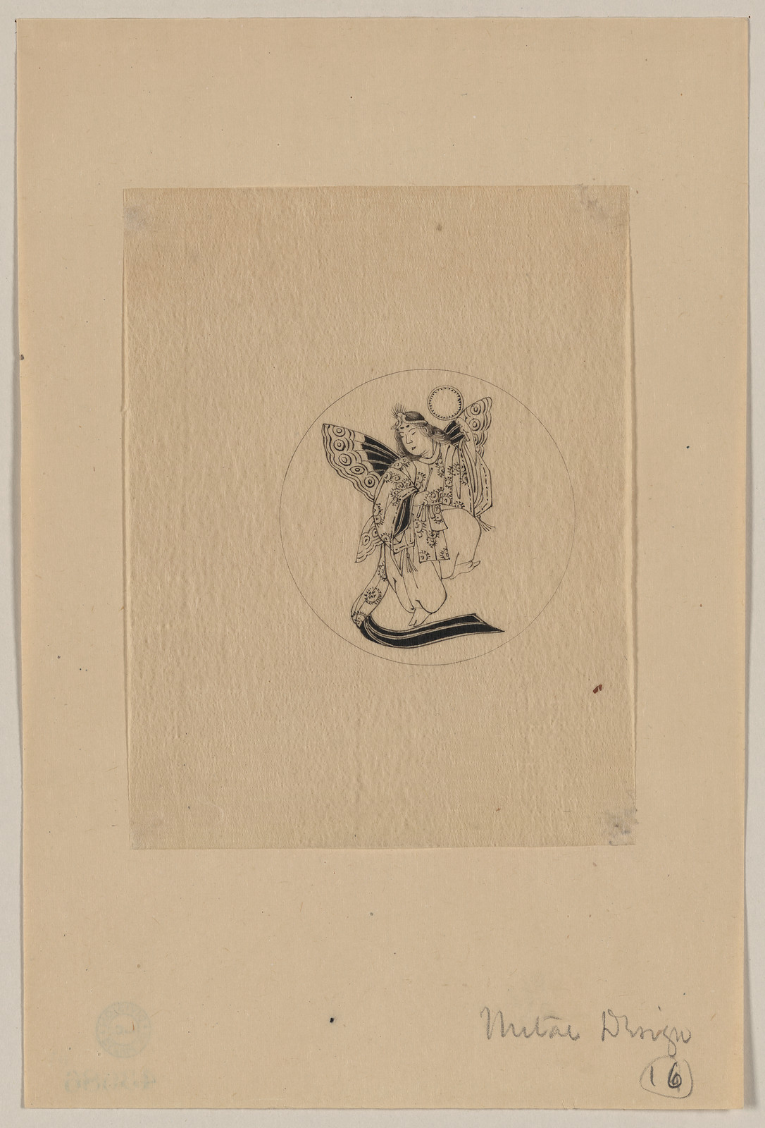 [Japanese drawing], 1750 — historic drawing