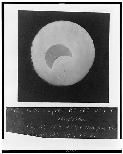 [Photograph of the solar eclipse of May 26, 1854, taken at West Point]