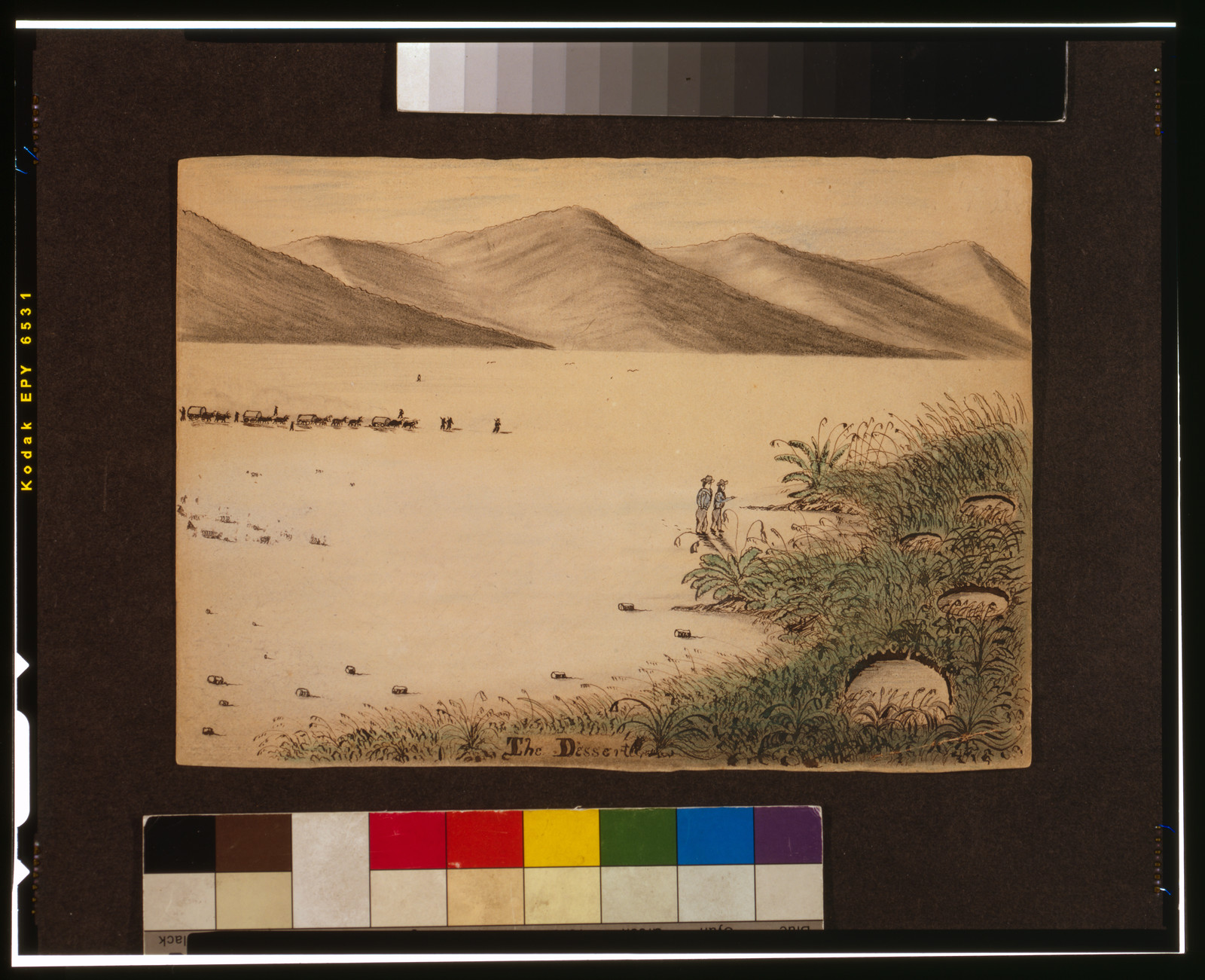 The dessert [e.g. desert], [1859] — historic drawing