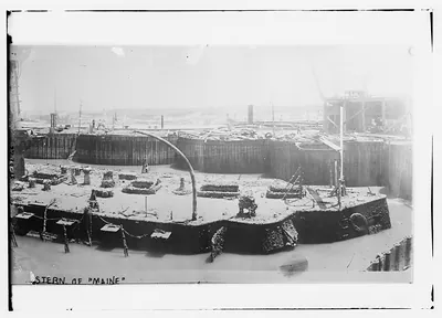 Stern of MAINE