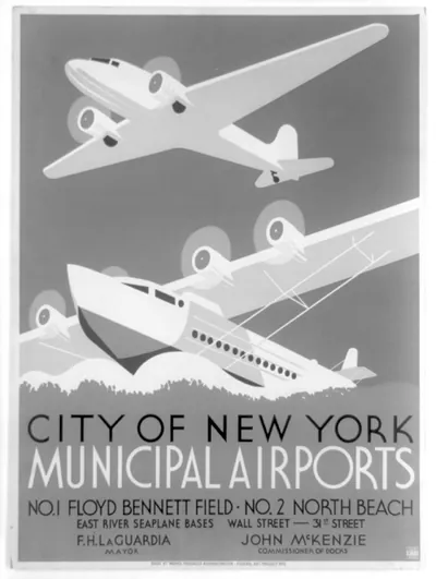 City of New York municipal airports No. 1 Floyd Bennett Field - No. 2 North Beach.