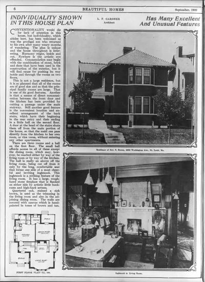Vintage Building Photo - St. Louis - Residence of Nat (1)