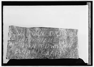 Virginia Dare marker, 1/5/24