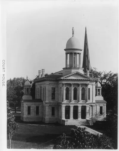 [Oswego County] Court House, [Oswego, N.Y.; exterior view]