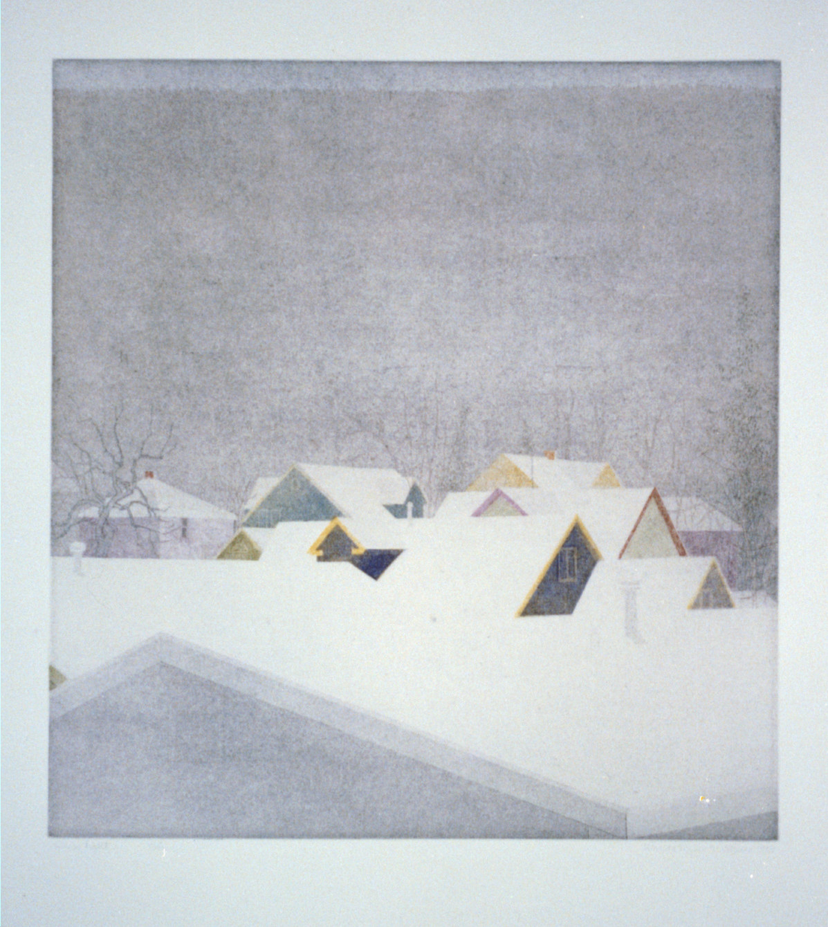 Snow light / Wanda Miller Matthews, 1983 — historic print