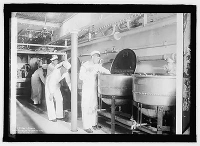 Crew galley, U.S.S. N. Dakota