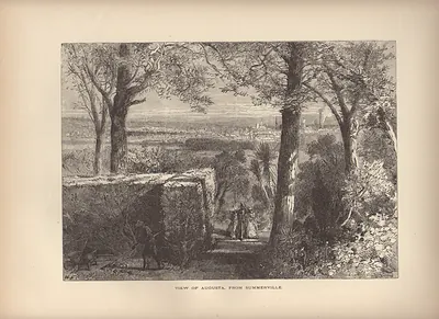 View of Augusta, from Summerville