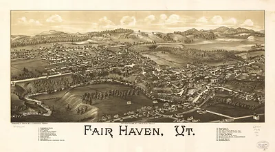 Fair Haven, Vermont, 1886