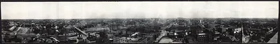 Birds eye view of Rochester, New York, 1913
