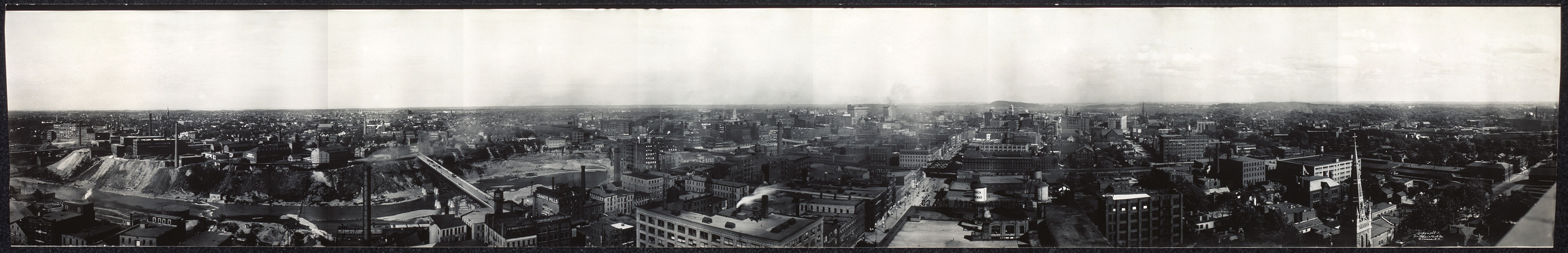 Birds eye view of Rochester, New York, 1913, 1913 — historic image