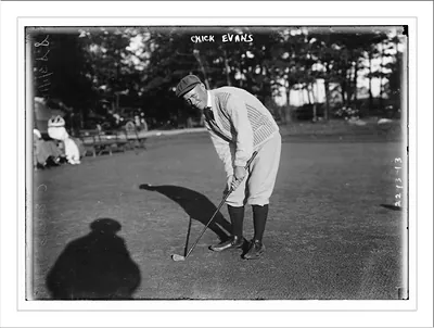 Chick Evans golf