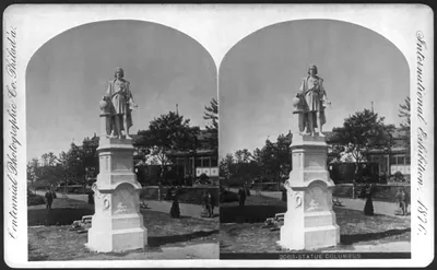 International Exhibition, Phila., Pa.: Statue of Columbus