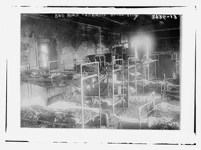 Bed Room - Arcadia hotel fire